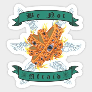 Biblically Accurate Angel Message: Eldritch Sticker